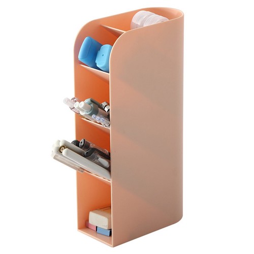 Stationary Organizer Multiple Compartment Desktop Organiser Makeup adorable - Picture 19 of 25