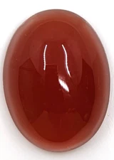 12x10mm Natural Carnelian Oval Cabochon AAA German Cut