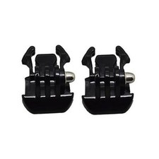 2x Black Buckle Basic Mount Adapter Clips for GoPro HERO8 7 6 5 4 3 3 Camera