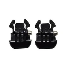 2x Black Buckle Basic Mount Adapter Clips for GoPro HERO8 7 6 5 4 3 3+ Camera