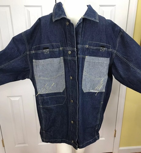 NWOT VINTAGE KARL KANI BLUE DENIM 
