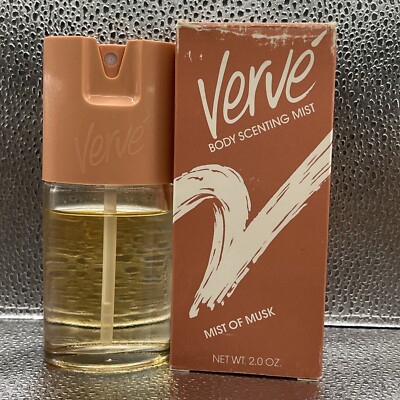 Verve Body Scenting Mist Of Musk Vintage Spray 2.0 oz Prince Matchabelli 90%