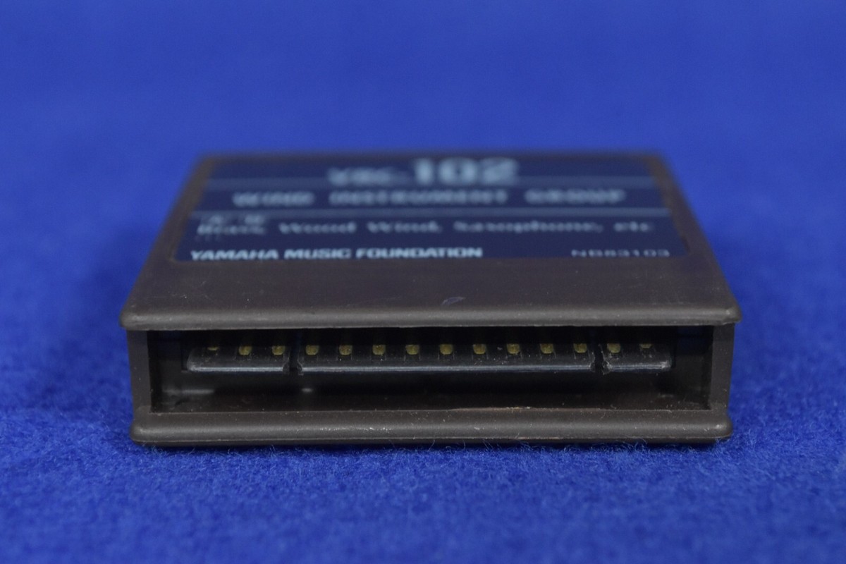 Yamaha DX7 VRC-102 WIND INSTRUMENT Group Rom Cartridge W/ Box | eBay