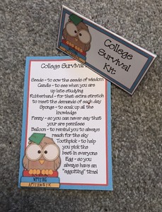 college survival kit graduation gift