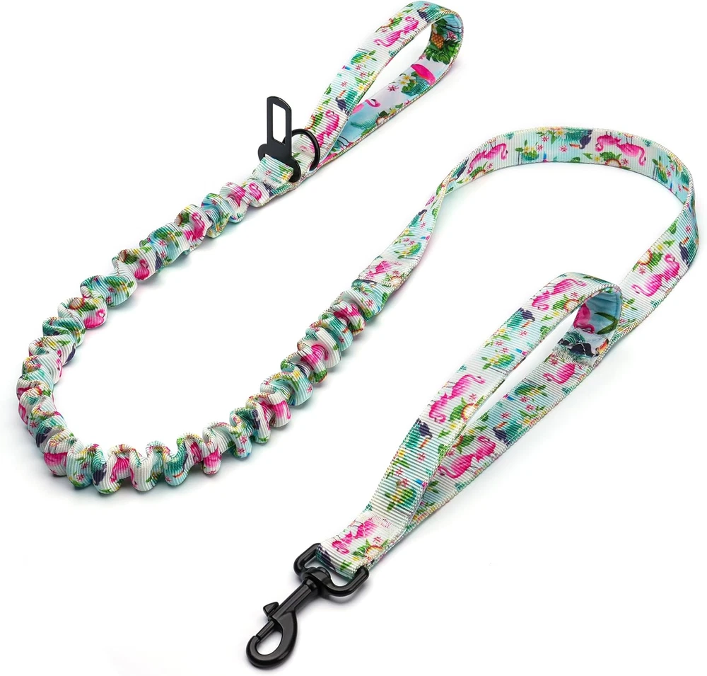 Dog Harness Collar 5Ft Leash Poop Bag Holder Set, Reflective Adjustable No-Pull Dog Harness Collar 5Ft Leash Poop Bag Holder Set, Reflective Adjustable No-Pull
