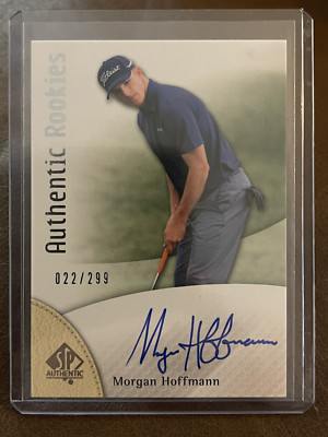2014 SP Authentic Golf - Morgan Hoffman #102 - Authentic Rookies Auto #022/299