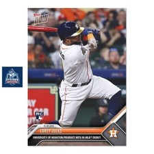 2023 Topps Now #14 Corey Julks Houston Astros RC Rookie MLB Debut
