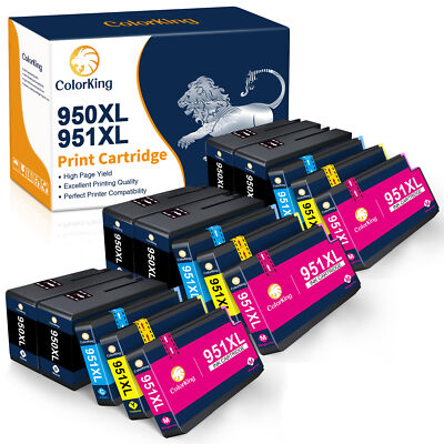 15PACK Ink Cartridges for HP 950XL 951XL OfficeJet Pro 8610 8100 8615 8620 8625 