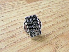 GENUINE ROLLS ROYCE LAPEL PIN BADGE / TIE TACK