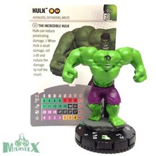 Heroclix Avengers 60th Anniversary set Hulk 017 Uncommon figure w/card 