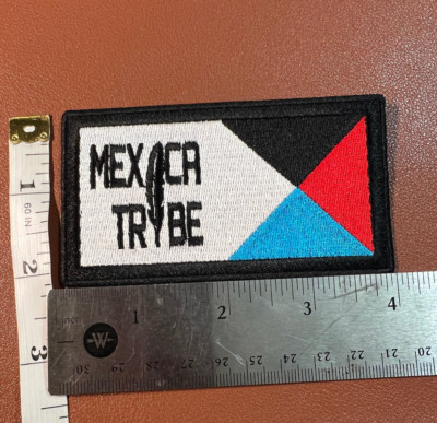 Mexica Tribe patch Tenochtitlan, Feather i, Mexico, Eagle atl-tlachinolli #33