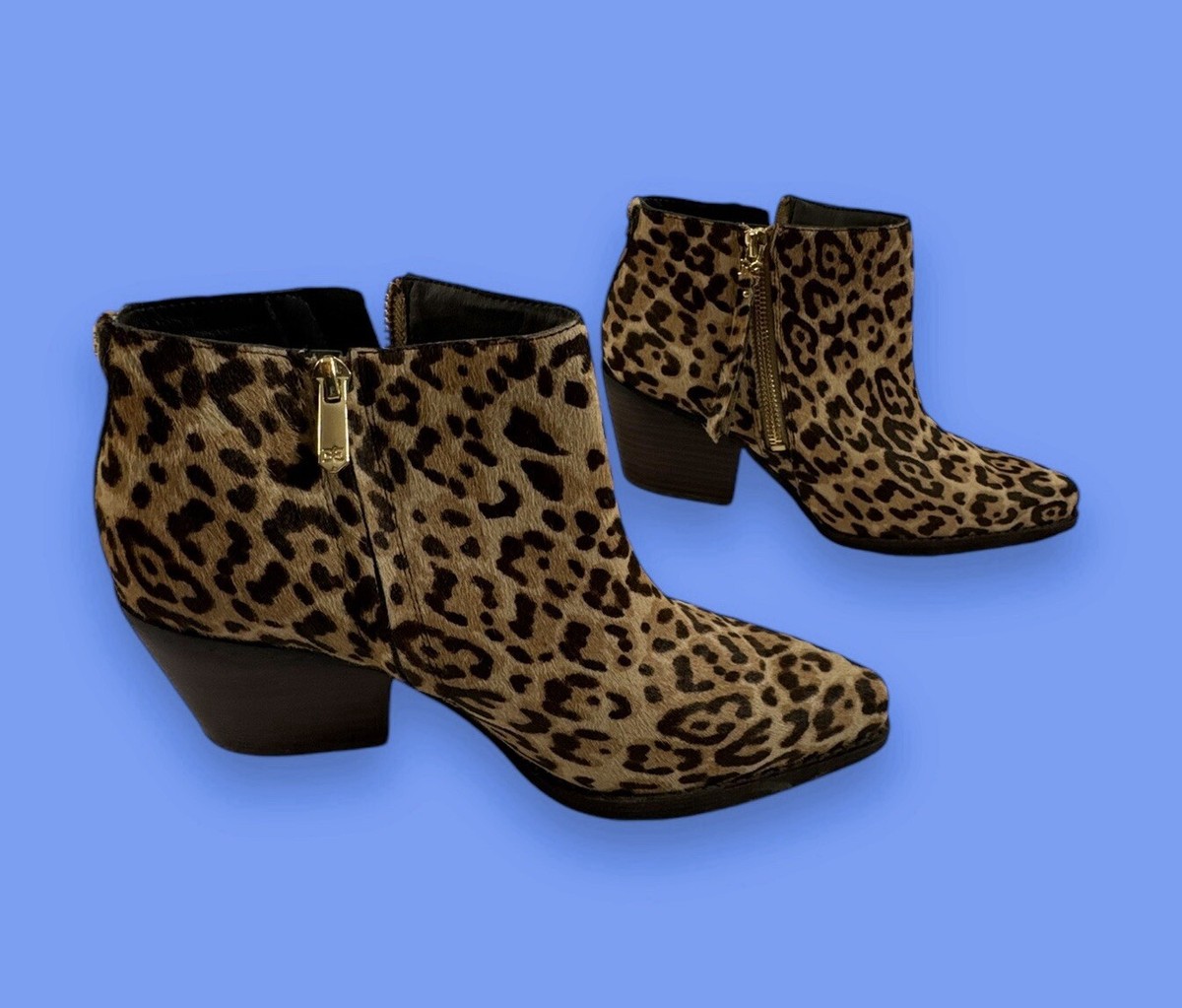 Leopard Sam Edelman Walden SAM EDELMAN Blake Bootie Size M Leopard