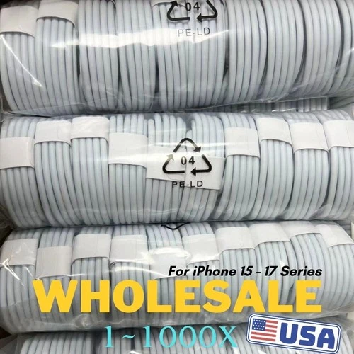 Lot USB-C to Type-C Cable PD 60W Fast Charging Rapid Charger For iPhone 17 16 15