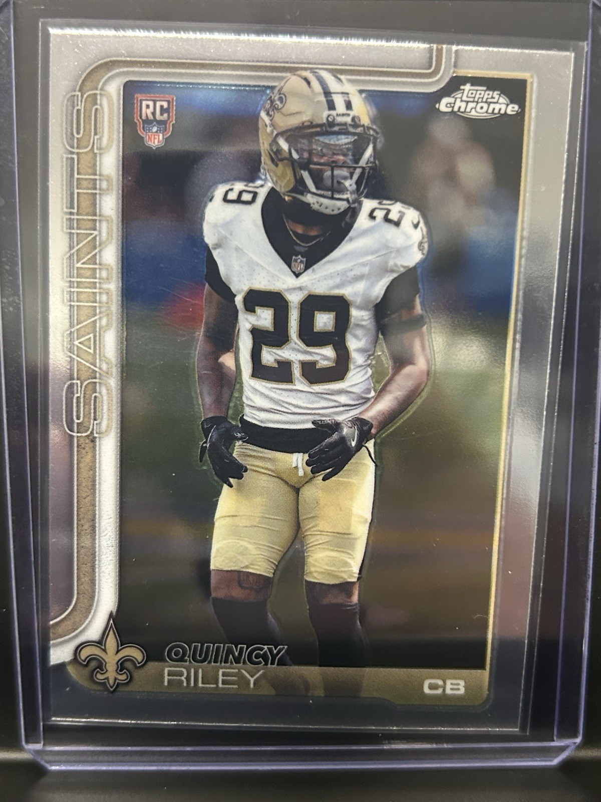 Quincy Riley Topps Chrome #369 Base