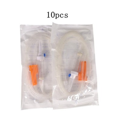 10pcs Universal IV Infusion Set International Standard Tubes for Infusion Pump