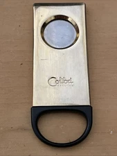 COLIBRI 3.5" Germany Cigar Cutter Gold Tone