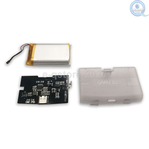 Rechargeable Battery Mod Diy Kit USB-C 1800mAh for Gameboy Advance Game Boy GBA - Picture 16 of 16