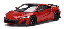 1:18 TRUESCALE Honda Nsx Type S Curva Red Top Speed TS0423 Model