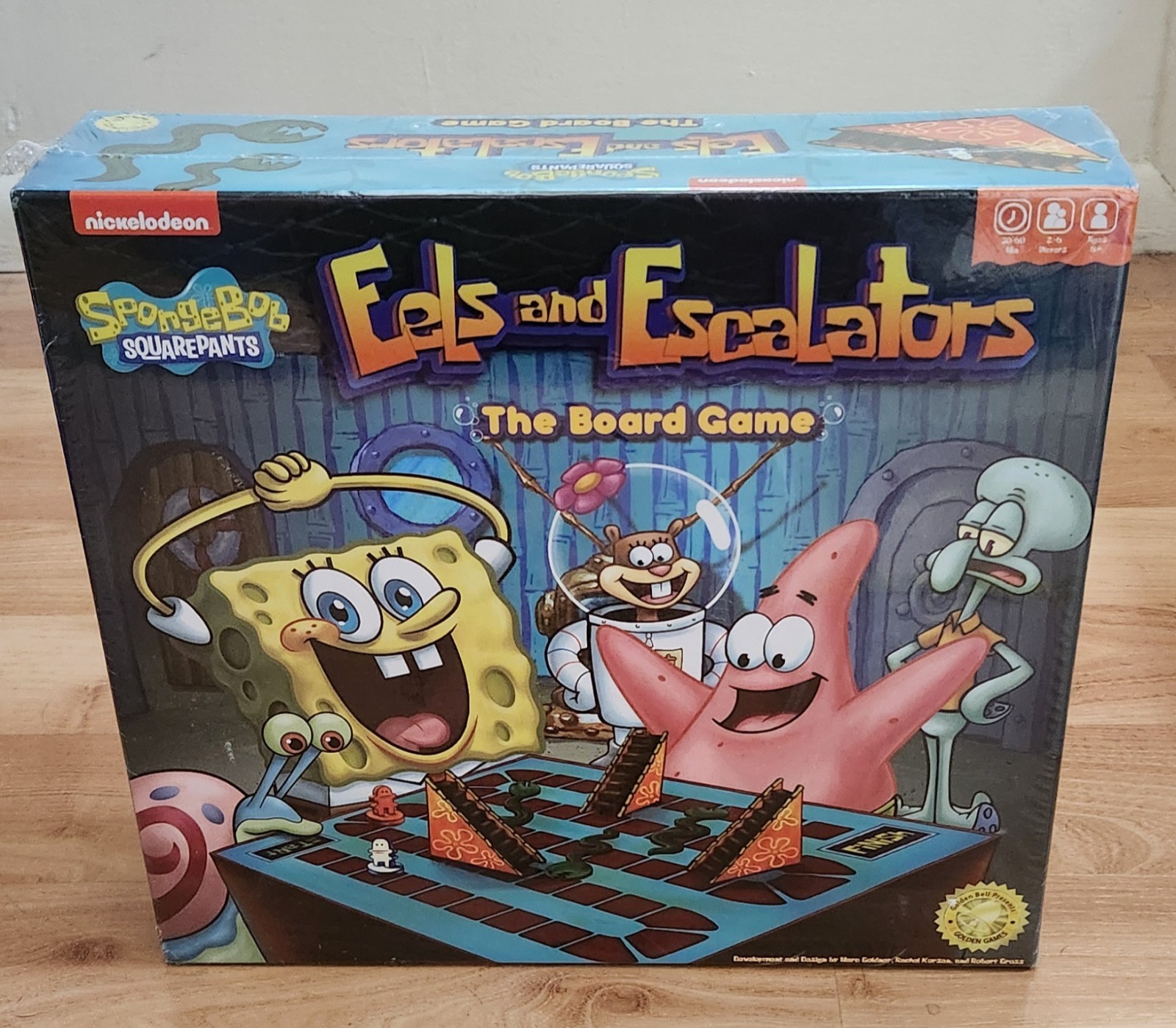 SpongeBob SquarePants Eels and Escalators Board Game NEW SEALED 2022 Nickelodeon