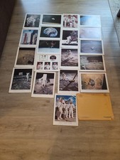 Collectible NASA 2 Prints Of Apollo8, 9, 10, 11 Moon 11 X 14 , 19 Total Prints