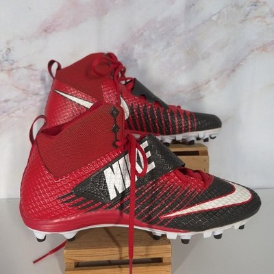 NIKE Lunarbeast Pro TD Football Cleats Mens 14 Red 847554-230 Read Descrip. 2015
