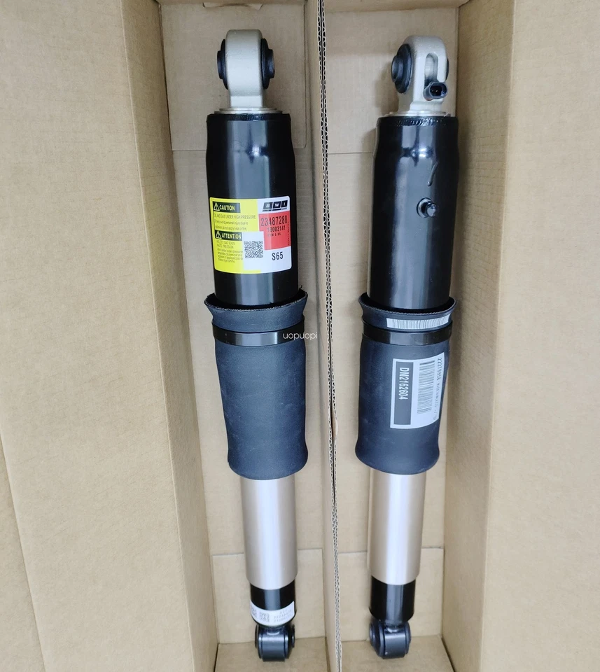 2X REAR Air Shock Absorbers For Cadillac Escalade GMC Yukon 2007-14 OEM 23487280 - Imagem 3 de 4
