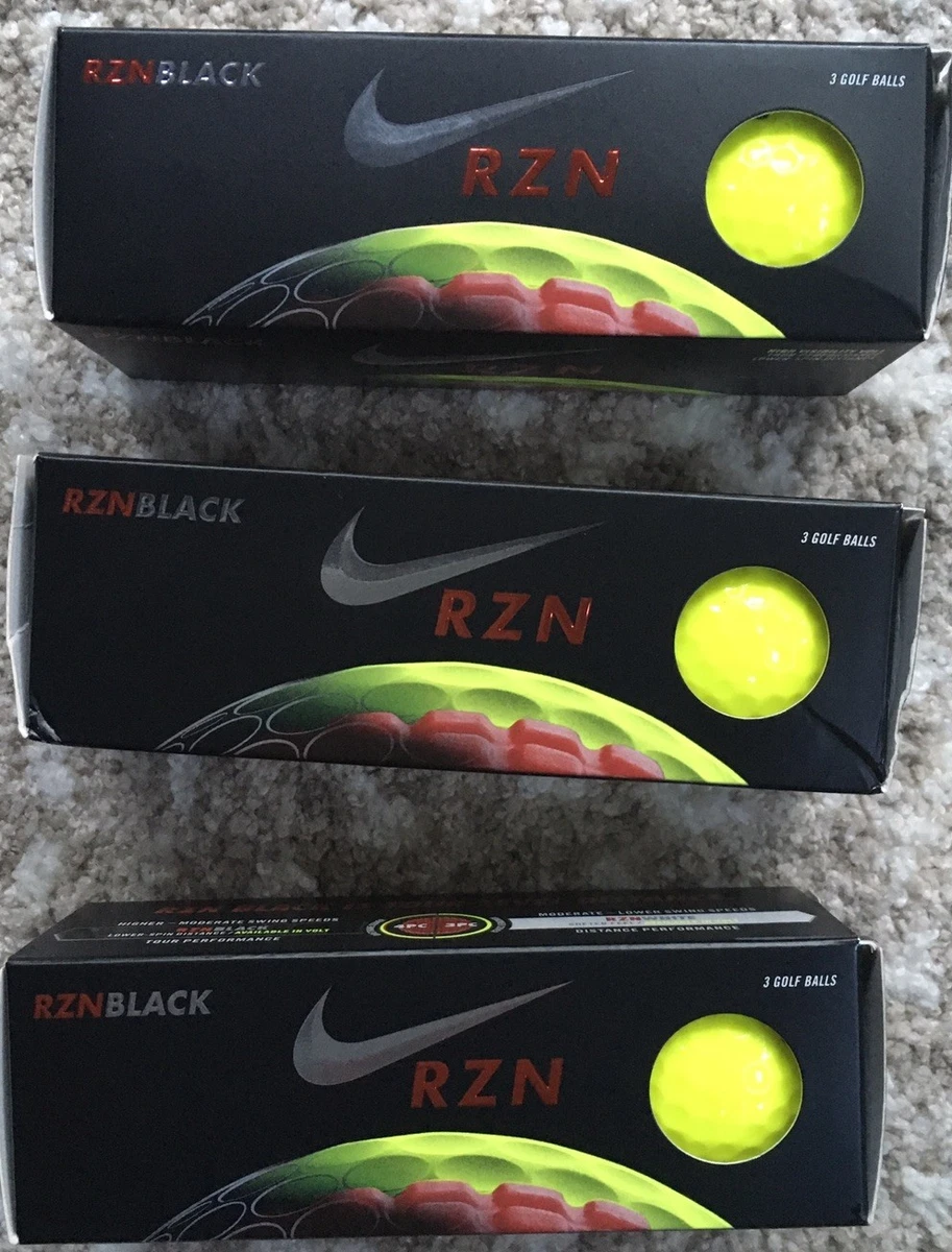 Nike RZN Tour Platinum 美品ロストボール希少24球 Nike Black Golf Balls for sale | eBay