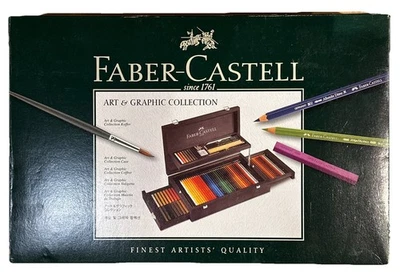 Faber-Castell 110086 Art & Graphic Collection Holzkoffer - Bild 1 von 4