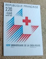 ND2555 1988 2555 Croix Rouge Non dentelé nsc