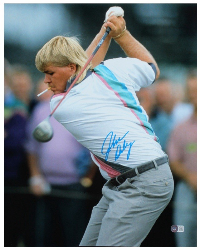 John Daly Autographed Signed 16x20 Photo (Beckett) 