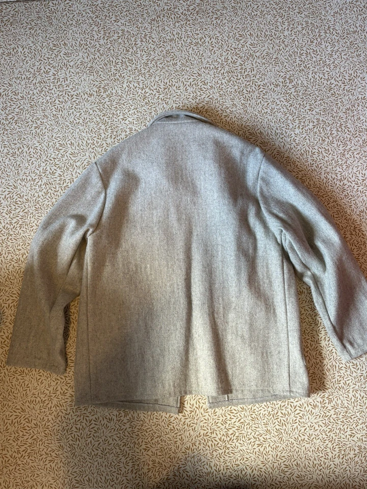 Le Laboureur Wool Chore Work Jacket. Size 2 Medium French Workwear - Image 2 of 4