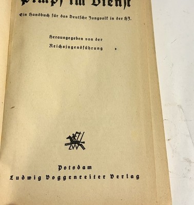 1942 Ludwig Voggenreiter Verlag Potsdam Hardcover Book German Language Vintage
