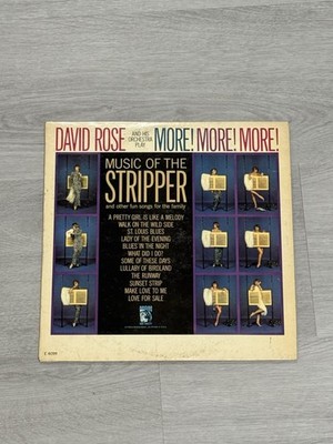 Music of the Stripper David Rose More More! More! Vintage Vinyl LP 1962 MGM 4099