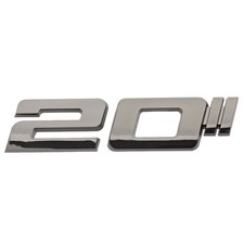Luxbling Auto Chrom Felgen Zoll 3D Emblem - schwarz 16-20