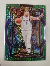 Luka Doncic Lakers NBA 2024 Select Laker Team Mavs Uniform Green & Purple Single