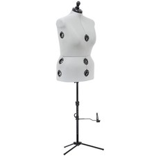 Dress Form Adjustable Large 18-22 Pinnable Sewing Mannequin Dritz Twin-Fit Sizes