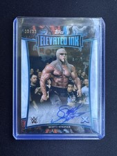 2025 Topps Exalted WWE Wrestling SCOTT STEINER on card auto 30/99
