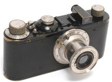 Vintage Leitz Leica Ic Black w. Elmar 3.5/50mm Lens
