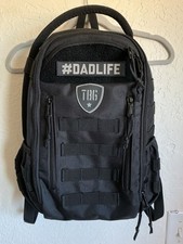 Tactical Baby Gear TBG Tactical Diaper Bag Backpack Mini 2.0 Daypack Black