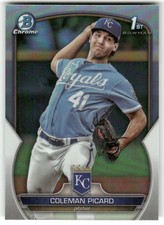2023 Bowman Draft #BDC-161 Coleman Picard Chrome Refractor