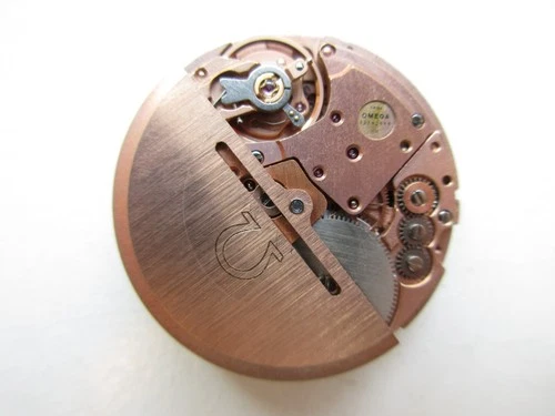 Omega cal. 1012 Swiss automatic vintage watch movement & dial - running