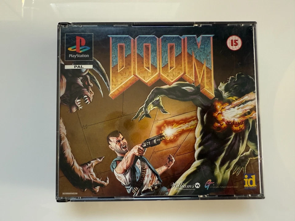 DOOM PS1 Big Box - UK PAL VGC CIB - High Quality Packing - Tracked - Image 4 of 4