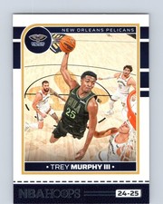 2024-25 Hoops #148 Trey Murphy III New Orleans Pelicans Basketball Card