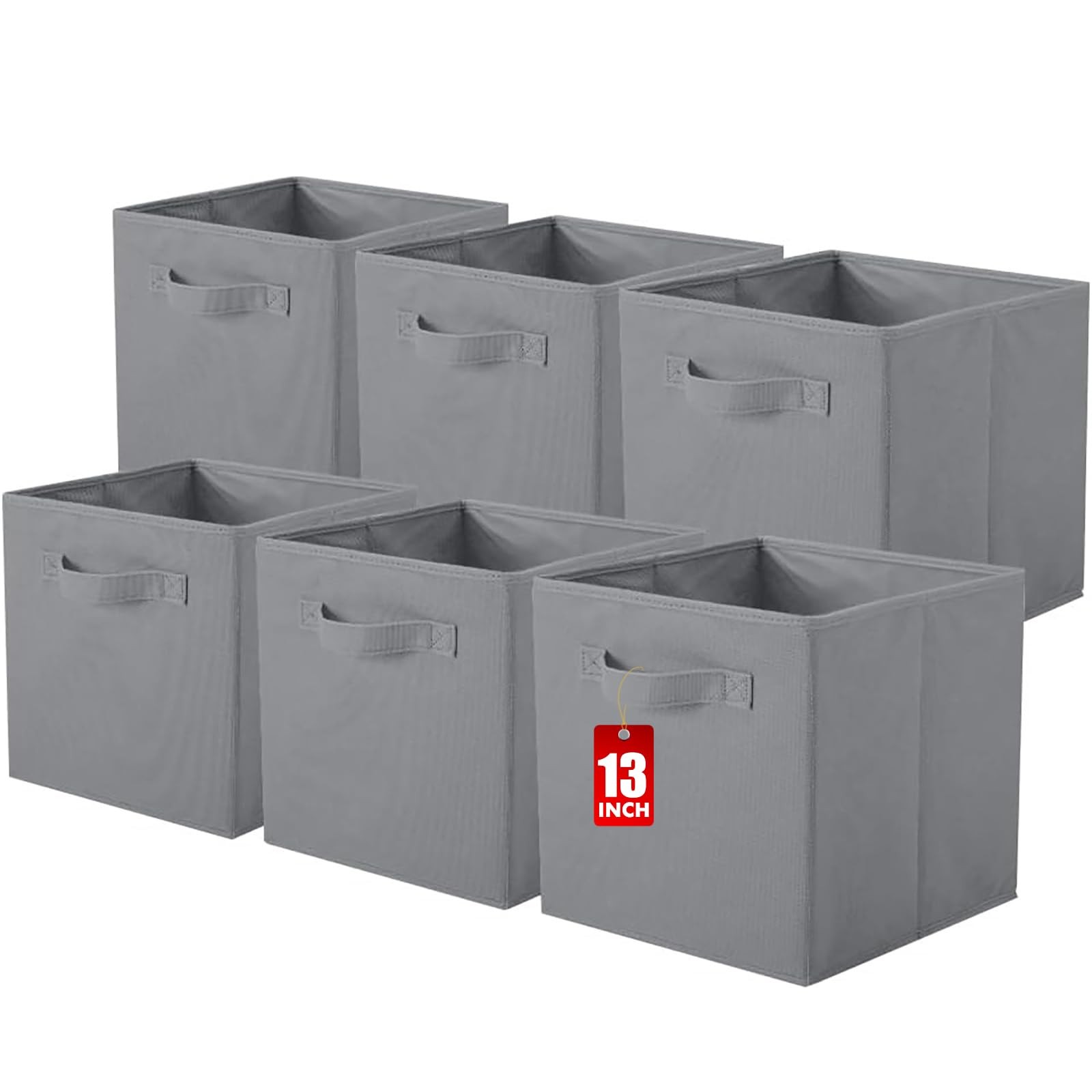 Foldable Fabric Storage Bins and Organizer Drawers for Closet or Shelf-image