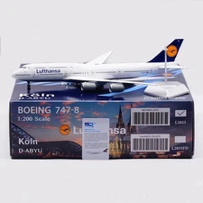 SQ Wings 1/200 Lufthansa Airlines Boeing 747-8 Diecast Aircraft Jet Model D-ABYT