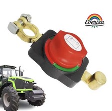 INTERRUTTORE STACCA BATTERIA DISCONNESSIONE PER AUTO MOTO CAMION CAMPER 12/24V