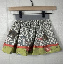 Matilda Jane Pretty Kitty Twirl Skirt Flare Girls Size 4 Kitty Cat Appliqu s