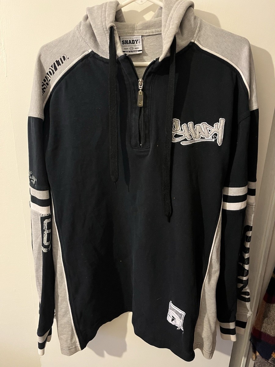 Shady Ltd Eminem エミネム ジップアップ パーカー 2XL Rare Vintage Shady LTD Full Zip Up Mens XL Hoodie Sweatshirt