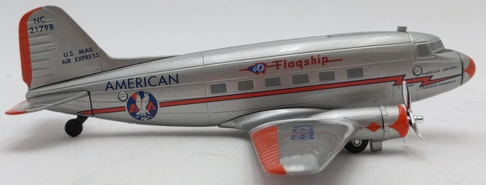Banco de avión Liberty Classic Flagship American Airlines DC-3 LN/caja Foto 2 de 4