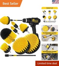 Drill Brush Set for Cleaning Grout Tile Bathtub Shower Car Power Scrubber